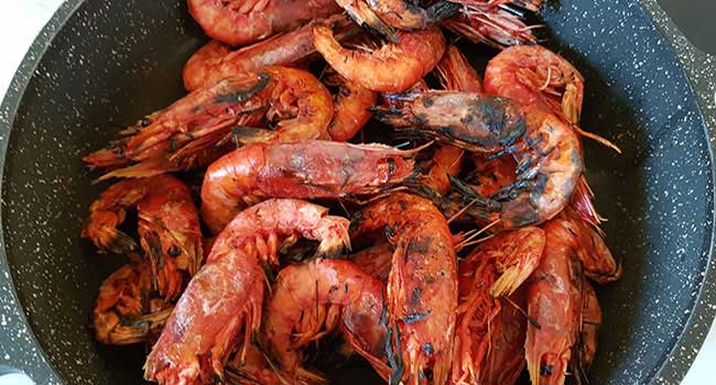 Red King Prawns